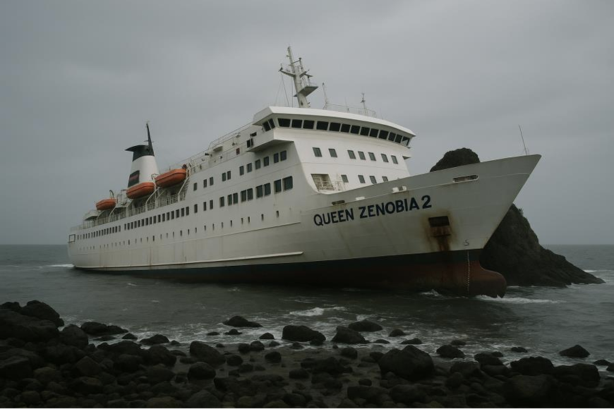 퀸제누비아2호 좌초 사고…VTS 관제 책임 논란 확산