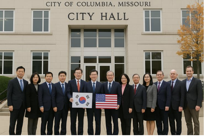 콜롬비아시, 한국 순천시 대표단 공식 환영…34년째 이어진 자매도시 교류 강화